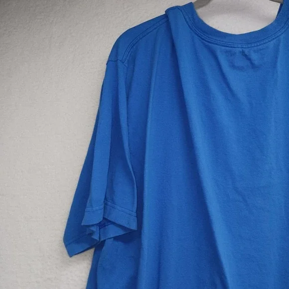 Adidas Men's Adult Sz 3X Tee Shirt T Blue OKC Thunder Basketball Athletic Casual - Picture 8 of 9